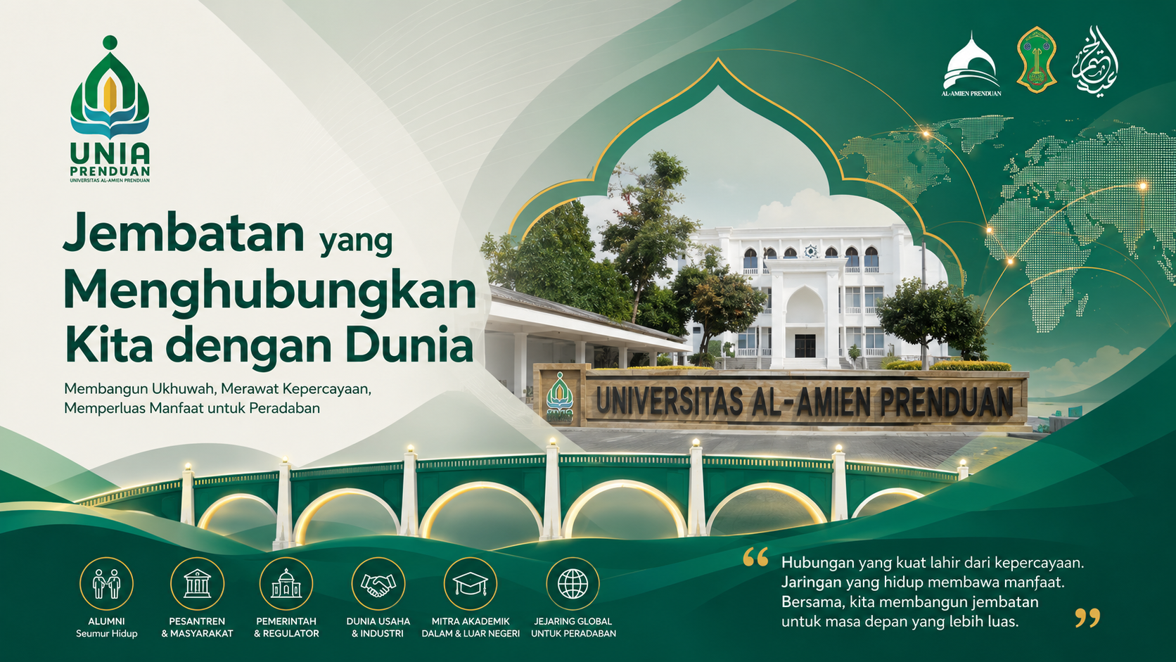 Jembatan yang Menghubungkan Kita dengan Dunia