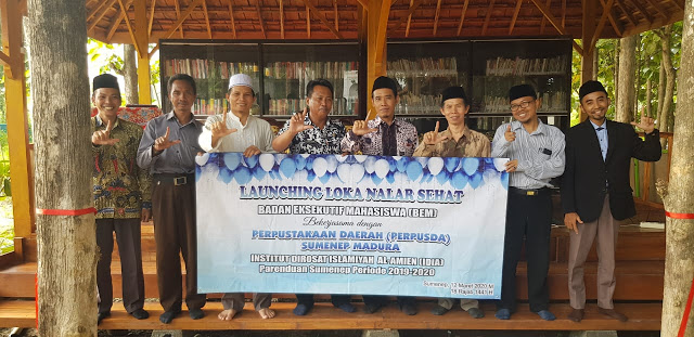 Pacu Keaksaraan, Rektor IDIA Prenduan Resmikan Loka Nalar Sehat