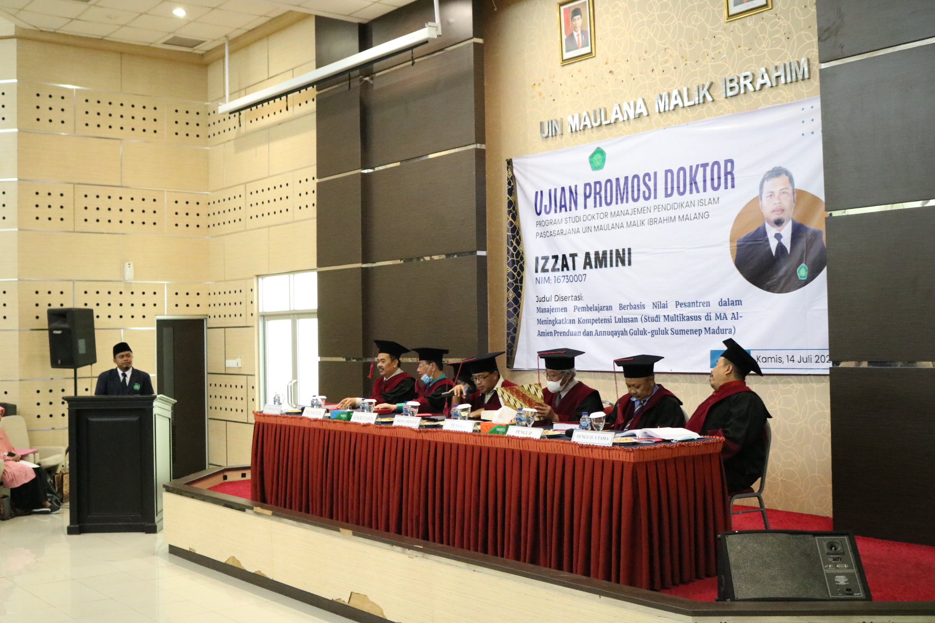 Izzat Amini; Doktor Baru IDIA Prenduan