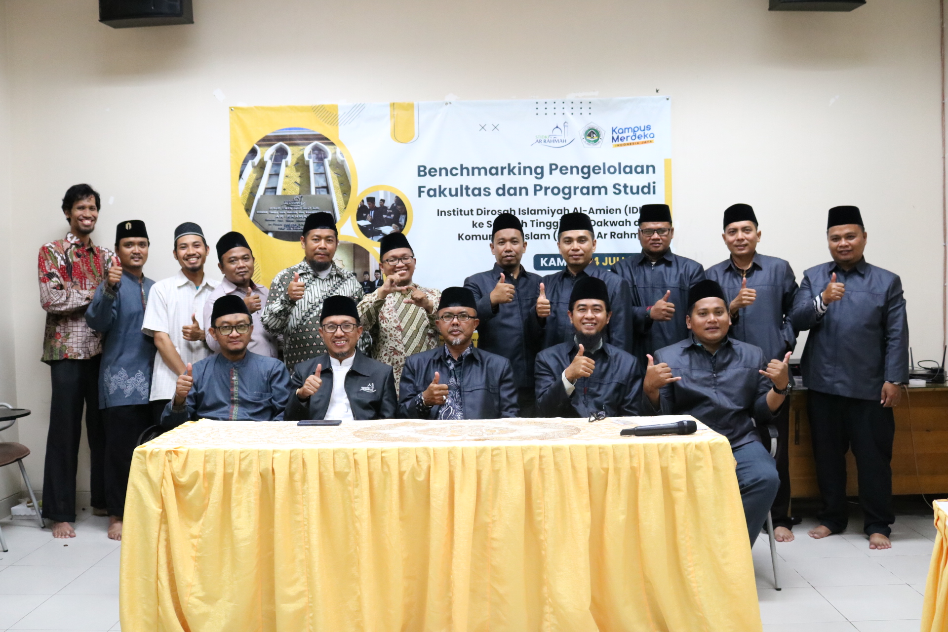 IDIA Prenduan Lakukan Benchmarking dengan IAIN Kudus dan STIDKI Ar-Rahmah Surabaya