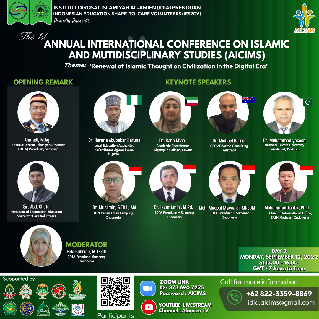 DAY 2 AICIMS PESANTREN EDUCATION FOR MILLENIAL GENERATION