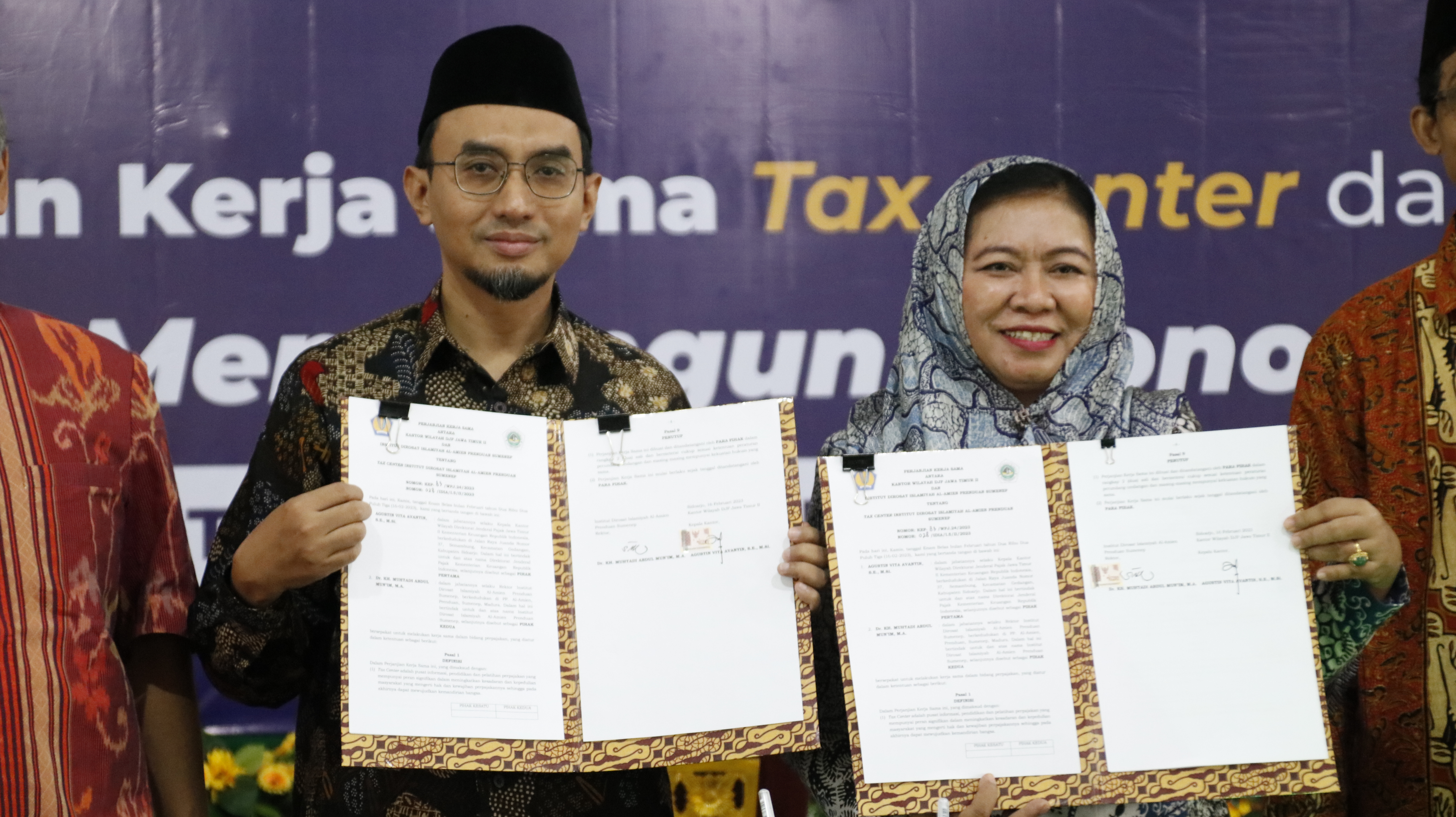 DIRIKAN TAX CENTER IDIA JALIN KERJA SAMA  DENGAN DIRJEN PAJAK