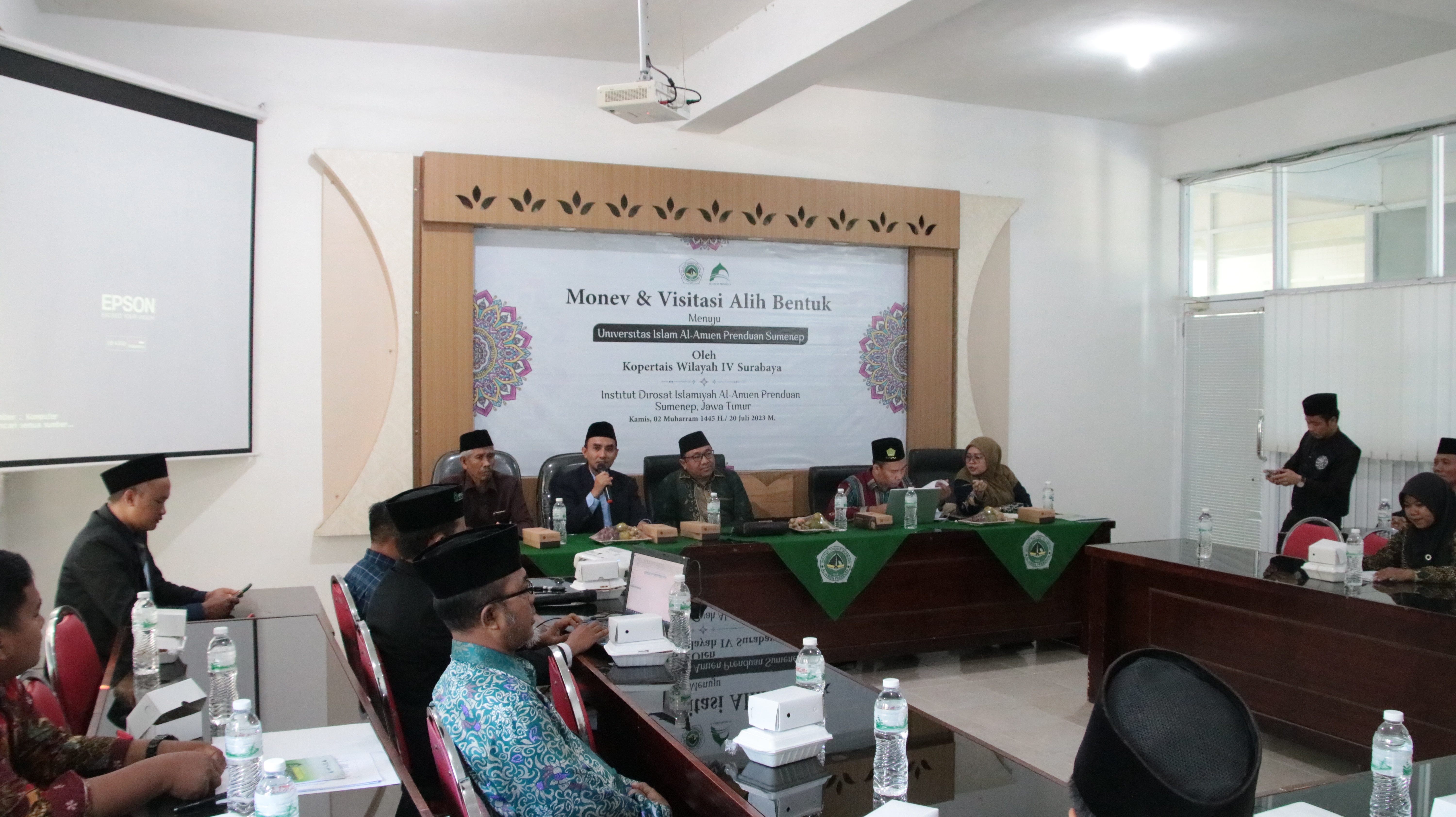 Monev dan Visitasi Alih Bentuk IDIA Prenduan Menjadi Universitas