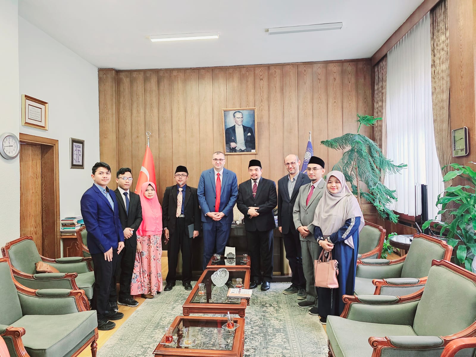 Universitas Ankara Menyambut Baik Hasrat Kerjasama dalam Berbagai Bidang Keilmuan