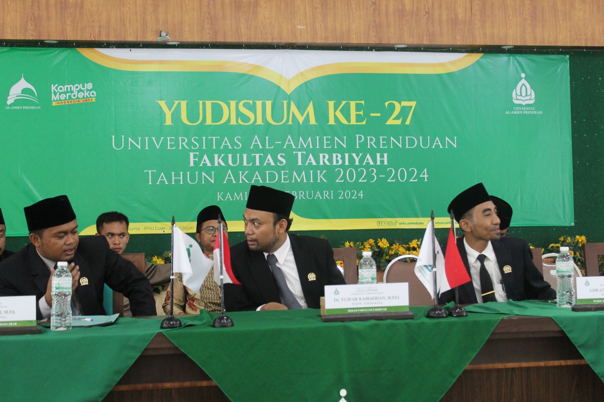 YUDISIUM KE-27 FAKULTAS TARBIYAH, "LULUSAN TERBAIK MENUNJUKKAN KUALITAS TERBAIK"
