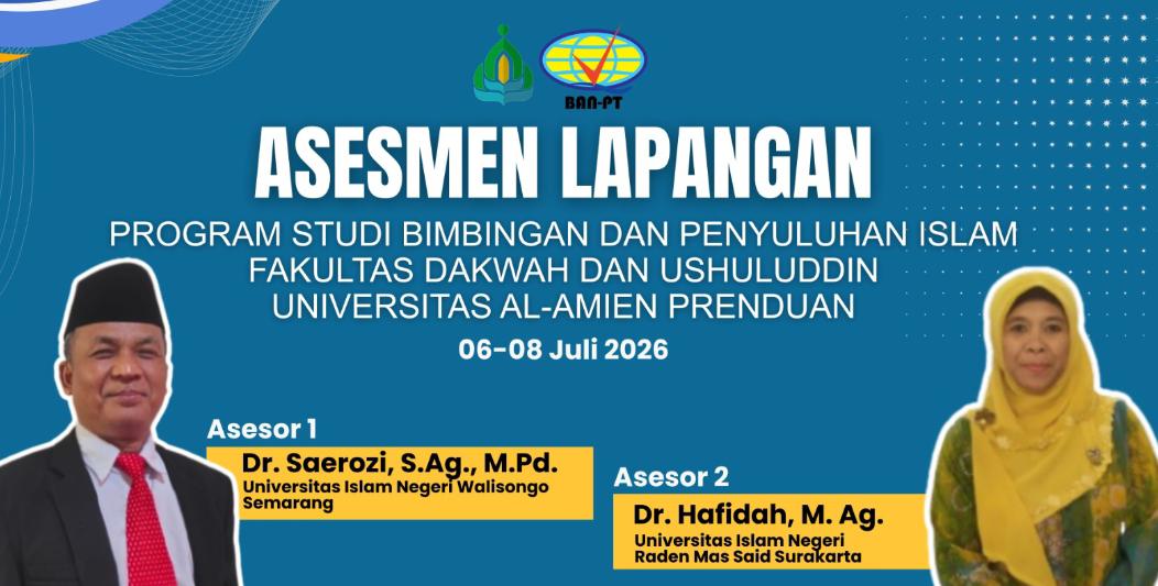 Prodi BPI Fakultas Dakwah dan Ushuluddin UNIA Prenduan Sukses Gelar Asesmen Lapangan Daring